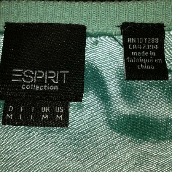 ESPRIT Crystal Embellished Short Sleeve Cardigan - Picture 5 of 5